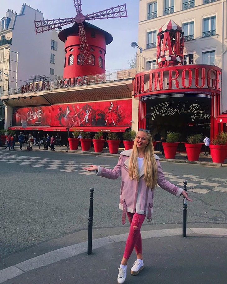 The Moulin Rouge. (Foto: instagram.com/martinecamilla)