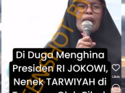 [HOAKS atau FAKTA]: Nenek Tarwiyah Ditangkap Polisi Karena Hina Jokowi