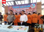Polres Cirebon Berhasil Ungkap Sembilan Kasus Narkoba