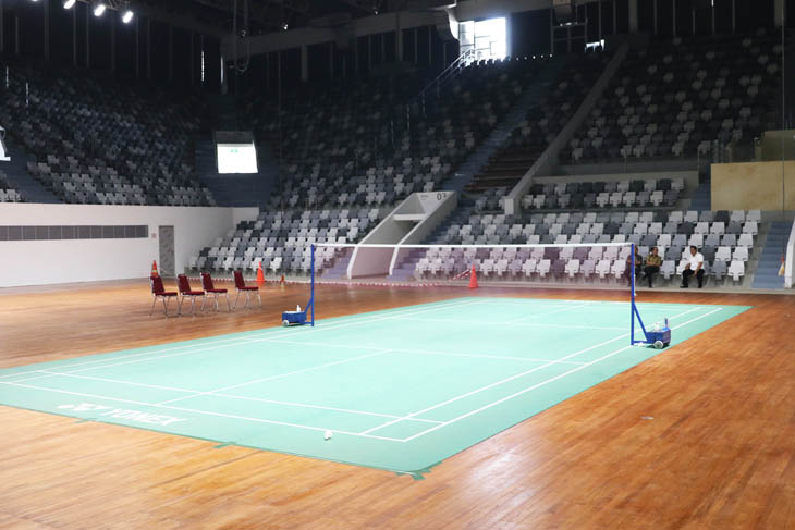 Angkat Kaki ke Kursi di Istora, Penonton Ditayangkan di Layar Raksasa