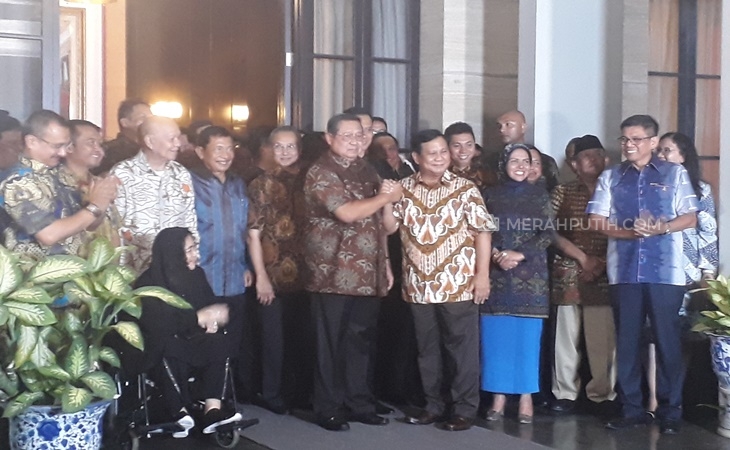 SBY dan Prabowo saat bertemu beberapa waktu yang lalu