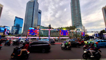 Mengintip Kemegahan Panggung Malam Tahun Baru 2025 di Bundaran HI 