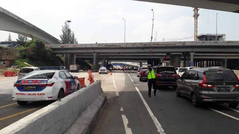 Lewat Tol Saat Mudik Tahun Baru, Polisi Bakal Test Antigen Secara Acak