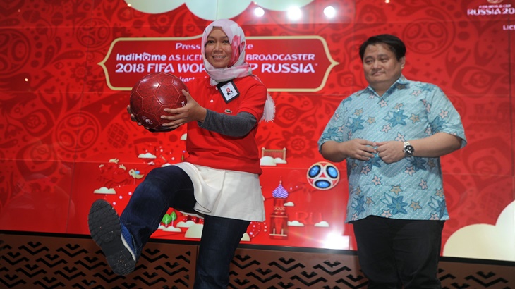Manjakan Pelanggan, Indihome Siarkan Piala Dunia 2018
