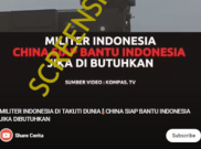 [HOAKS atau FAKTA]: Tiongkok Siap Bantu Indonesia jika Berperang Lawan Australia