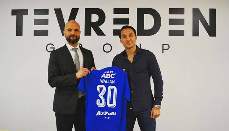 Pemain Persib, Ezra Wallian. Foto: Instagram
