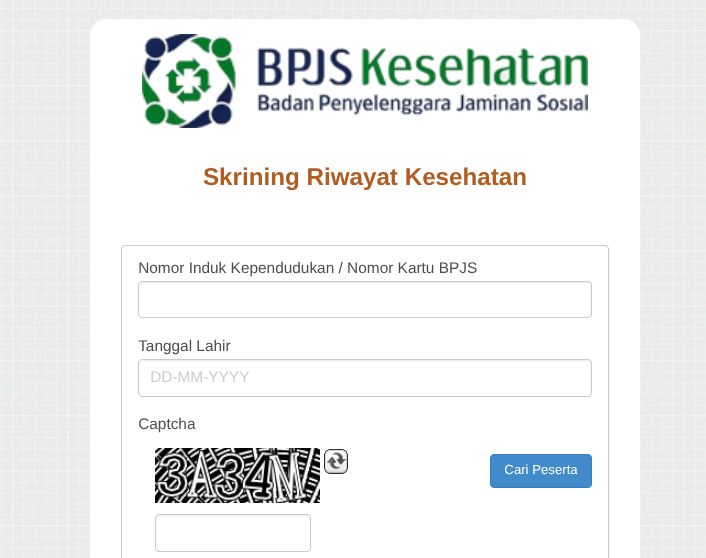 Skrining BPJS Kesehatan Kini Wajib, Ini Cara Daftarnya Secara Online