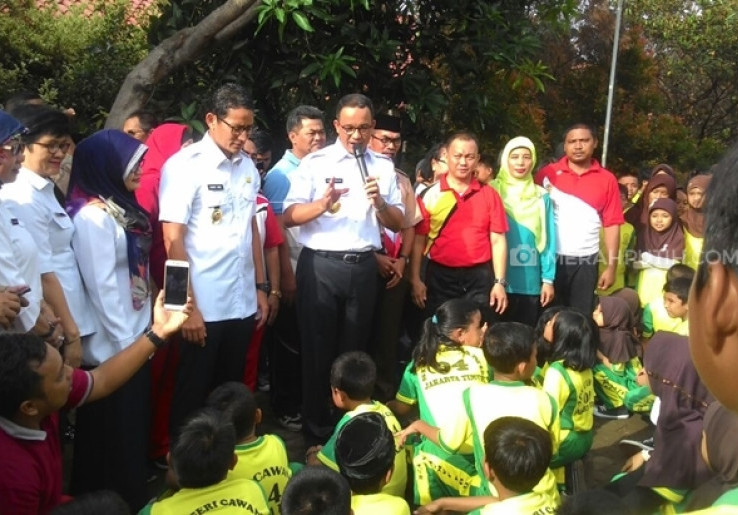 Anies Targetkan Minat Baca Anak Jakarta di Atas Rata-rata