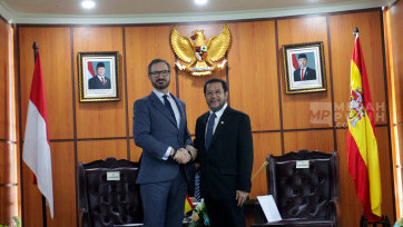 Pertemuan Bilateral DPD RI dengan Senat Spanyol Javier Maroto Aranzabal di Jakarta