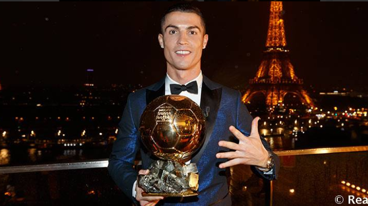 Raih Ballon d’Or Kelima, Ronaldo:  Saya Telah Menunggu Cukup Lama untuk ini 