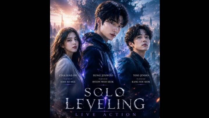 'Solo Leveling' Live Action Siap Tayang di Netflix, Dibintangi Byeon Woo Seok dan Han So Hee