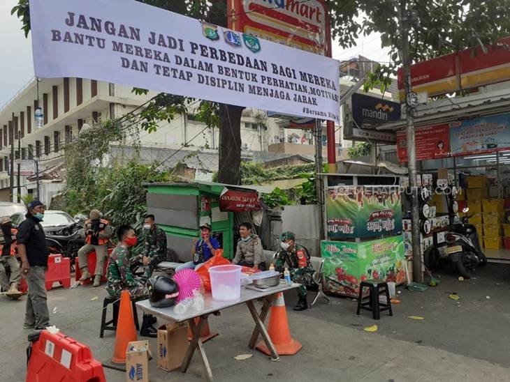 Sekolah Teologi Bethel Tanah Abang kini aparat keamanan. (Foto: MP/Kanugrahan)