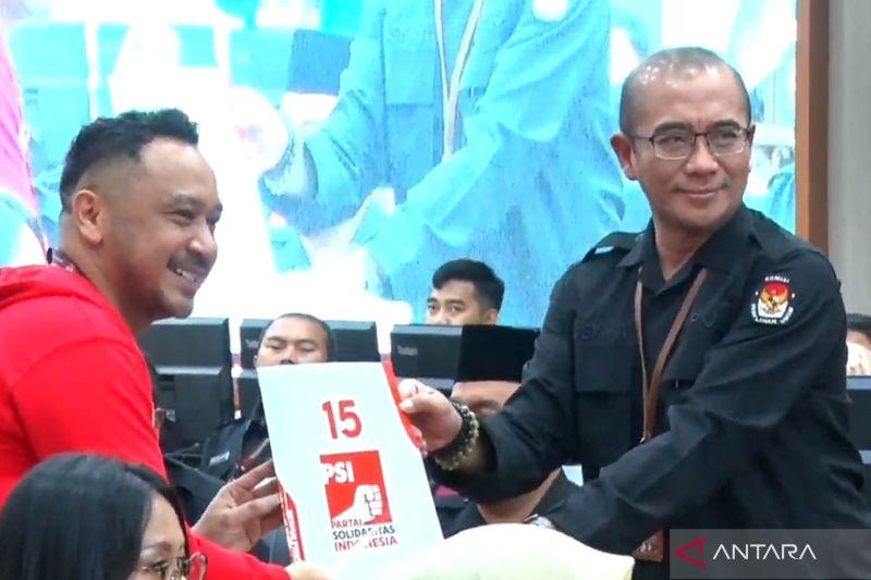PSI Ajukan 580 Caleg DPR Bertarung di 84 Daerah Pemilihan