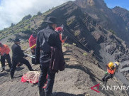 Pendaki Brazil Jatuh di Rinjani Masih Hidup, Posisinya di Kedalaman 500 M dari Titik Jatuh