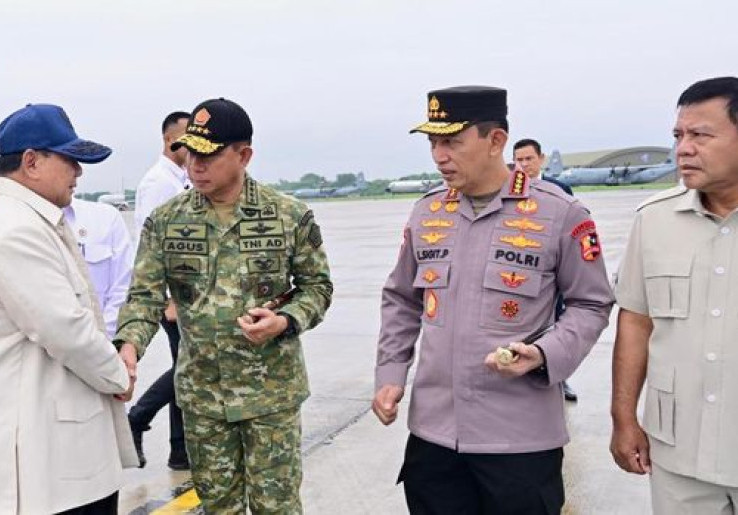 Prabowo Salat Id di Aceh agar Dekat dengan Korban Bencana Alam