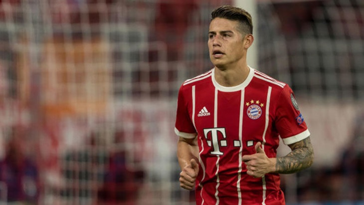 James Rodriguez. (Daily Express)