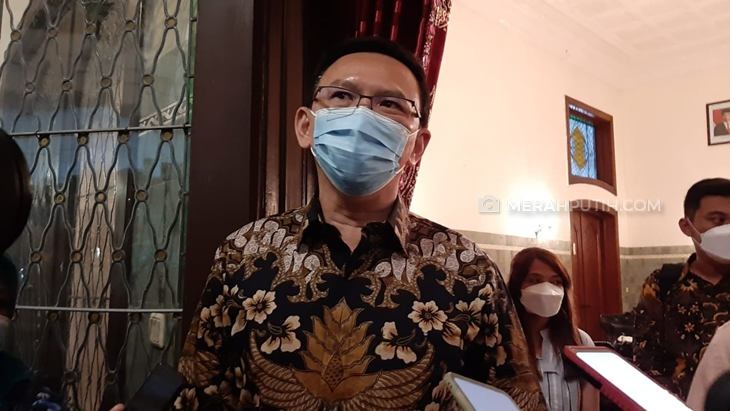   Komisaris Utama PT Pertamina Basuki Tjahaja Purnama alias Ahok. (MP/Ismail)