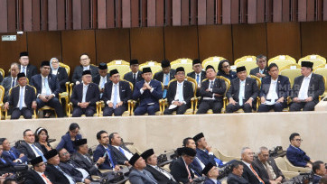 Deretan Menteri Kabinet Merah Putih Hadir dalam Rapat Paripurna DPR
