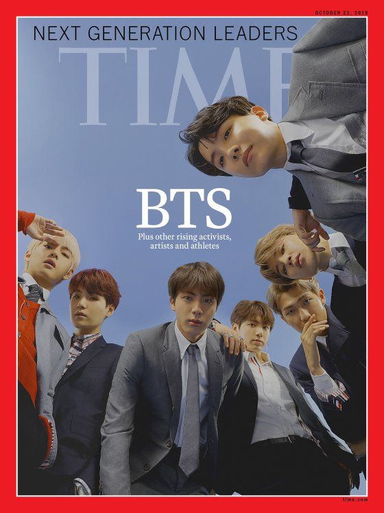 BTS jadi cover Majalah TIME (Sumber: ist)