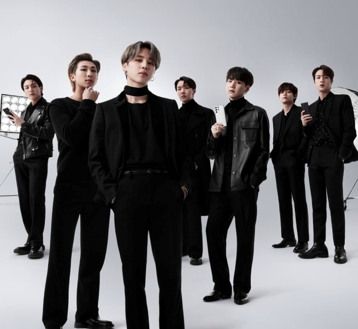 BTS bekerja sama dengan Samsung. (Foto: instagram/@samsung)