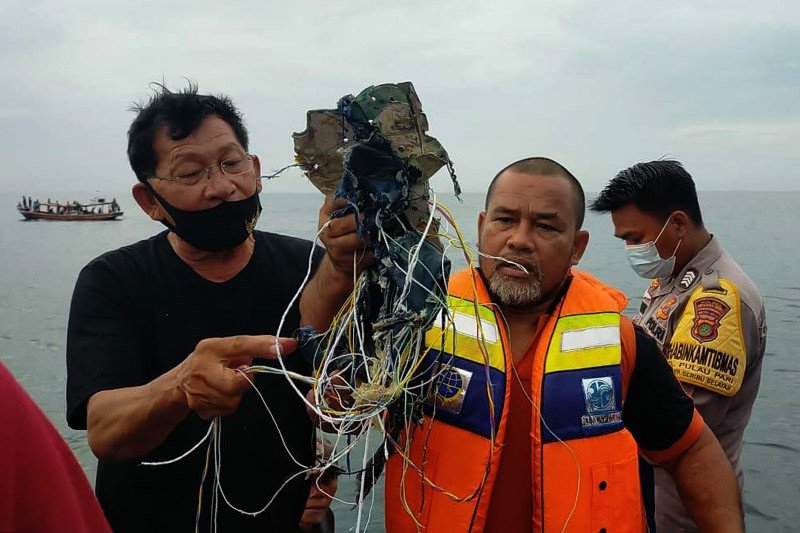 Amerika Ikut Campur Dalam Investigasi Jatuhnya Sriwijaya Air