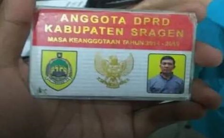 Kartu Anggota Caleg Partai Golkar