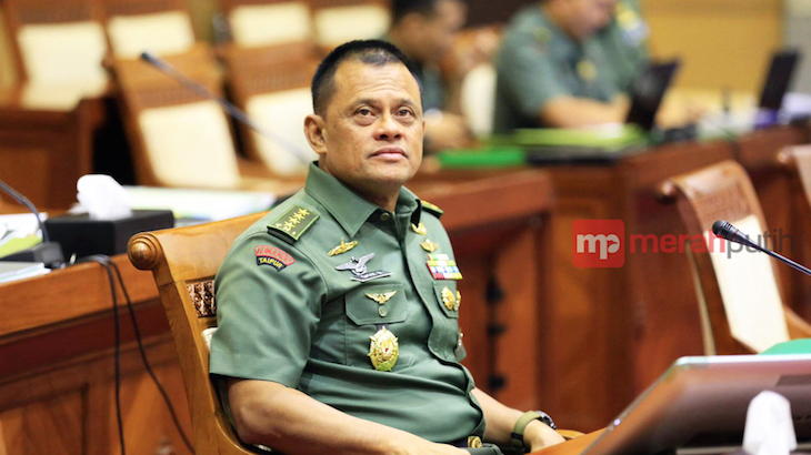Panglima TNI Menyayangkan Terorisme Lebih Dibesar-besarkan