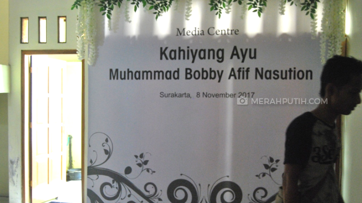 Media Center Pernikahan Kahiyang Mulai Dibuka