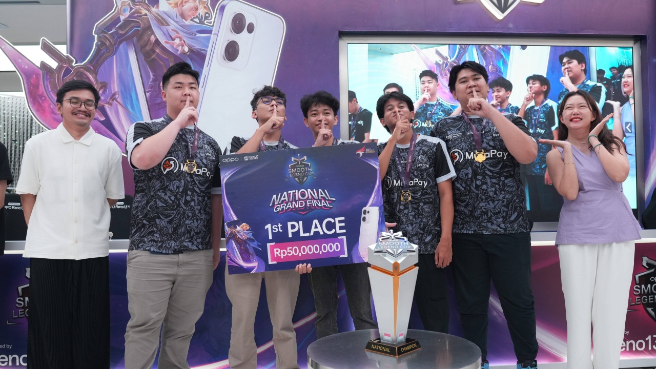 Tim Griffyn Keluar Sebagai Pemenang 'MLBB x OPPO Smooth Legend Cup' dan Buktikan Kualitas Ketahanan OPPO Reno13 Series