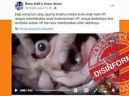 [HOAKS atau FAKTA]: Efek Radiasi HP Bikin Bola Mata Anak Keluar Dari Rongga