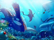 Luar Biasa, Seekor Ikan Cupang Coba Tamatkan Gim Pokemon