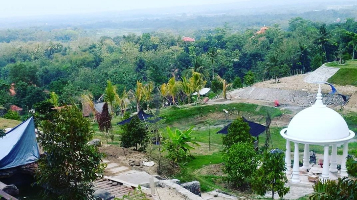 Lembah Gunung Madu menyimpan jejak sejarah (Sumber: Instagram/lembahgunungmadu)