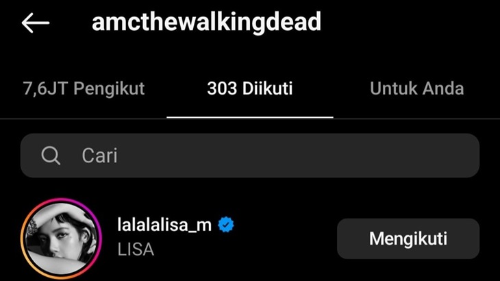 Potensi Lisa Blackpink debut di 'The Walking Dead'. (Foto: tangkapan layar)