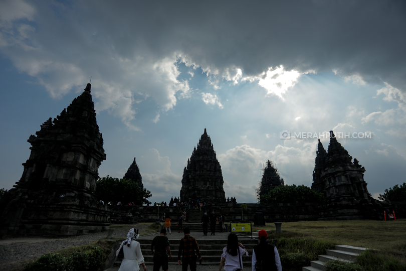 Candi Prambanan juga ikut ditutup guna mencegah penyebaran COVID-19. (Foto: MerahPutih/Rizki Fitrianto)