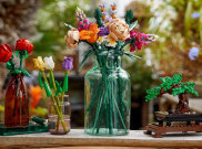Buket Bunga dan Tanaman Bonsai Abadi dari Lego  