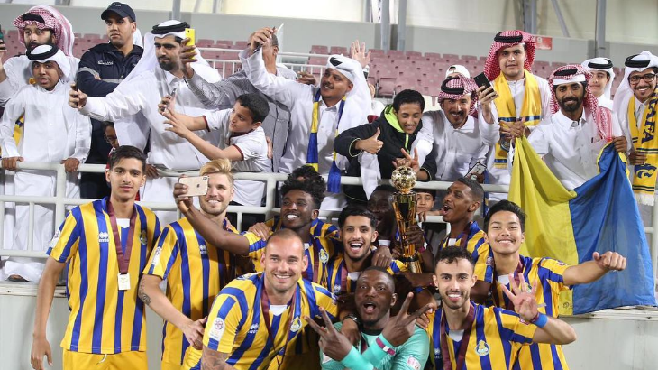 Bersama Sneijder, Pesepakbola Indonesia Bawa Klub Qatar Juara