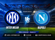 Duel Panas Inter Vs Napoli Kick-of 23.00 WIB, Tonton Siaran Langsungnya di Sini!