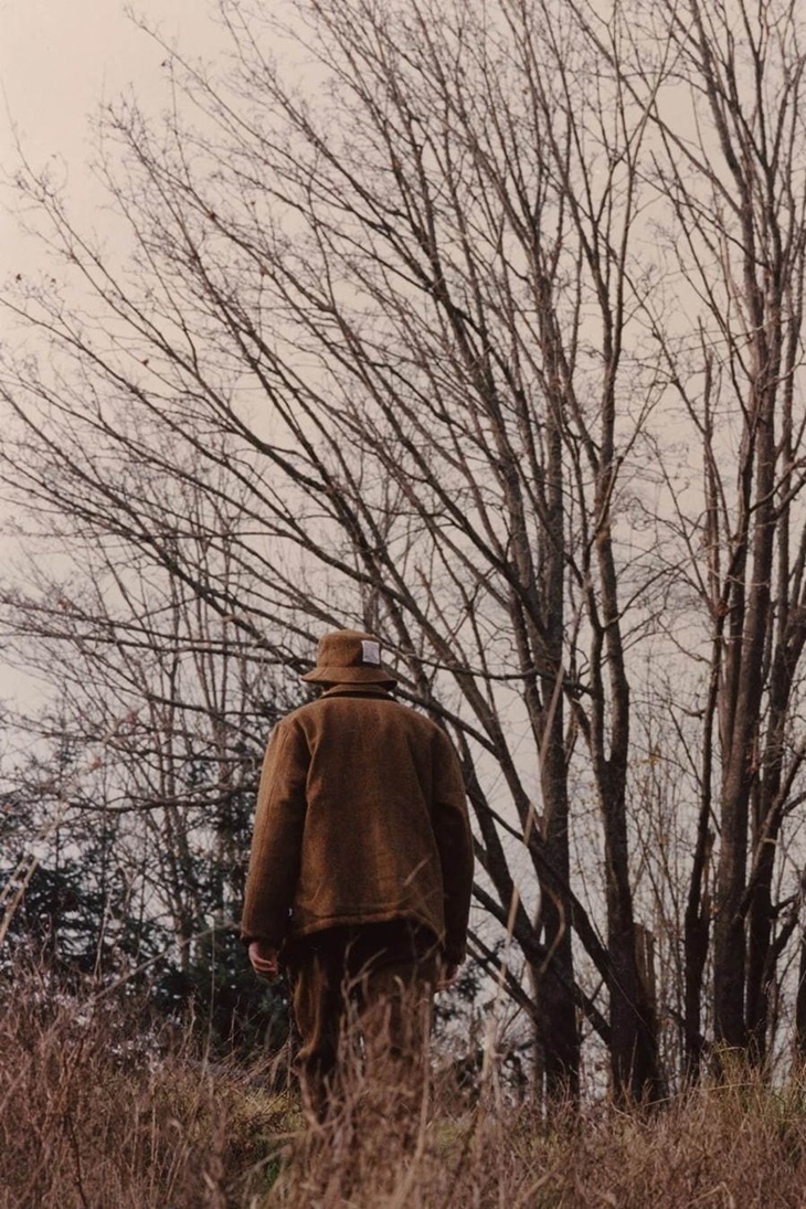 stussy x harris tweed