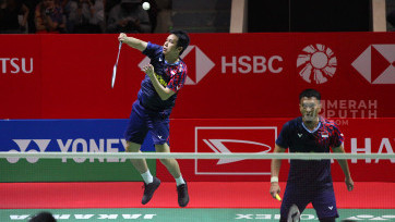 Indonesia Masters 2025: Ganda Putra Indonesia Hendra/Ahsan Melaju ke Babak 16 Besar