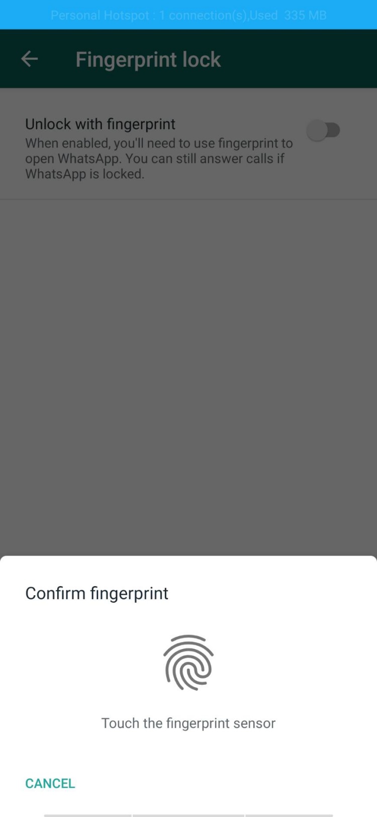 Semakin Aman, Aplikasi WhatsApp di Android Kini Dilengkapi 'Fingerprint Lock'
