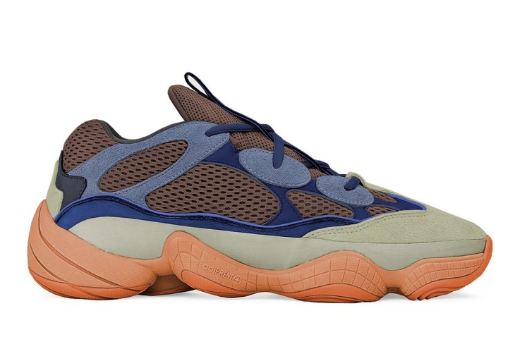 Adidas Yeezy 500 Enflame. (Foto Sneaker News)