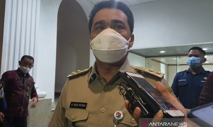 Wakil Gubernur DKI Jakarta Ahmad Riza Patria. (ANTARA/Livia Kristianti)