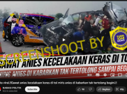 [HOAKS atau FAKTA]: Anies Mengalami Kecelakaan di Tol