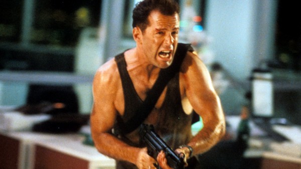 Bruce Willis di film Die Hard