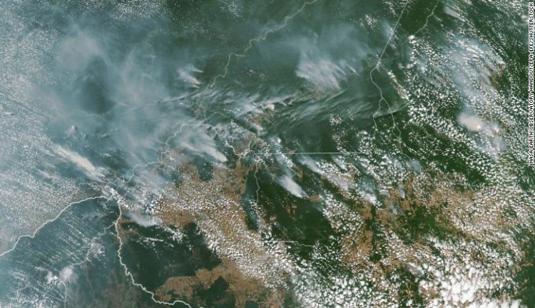 Hutan Amazon Sumber 30% Oksigen Dunia Capai Rekor Kebakaran Terparah