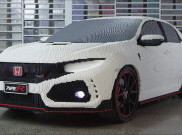 Keren! Semua Parts Mobil Honda Civic TypeR Ini Terbuat Dari Lego