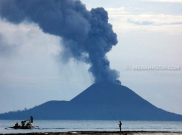 Suara Gemuruh Anak Krakatau 'Teror' Masyarakat Lampung
