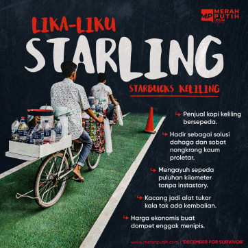 Lika-Liku Starling 'Starbucks Keliling'