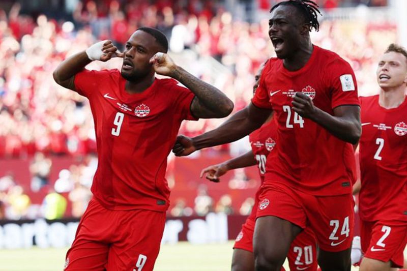 Kanada Ditahan Imbang Bosnia 1-1, Gol Cyle Larin Selamatkan Muka Tuan Rumah