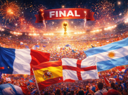 Jadwal Piala Dunia 2026 Semi Final: Prancis vs Spanyol, Inggris vs Argentina, Cek Jam Tayang dan Live Streaming Gratis